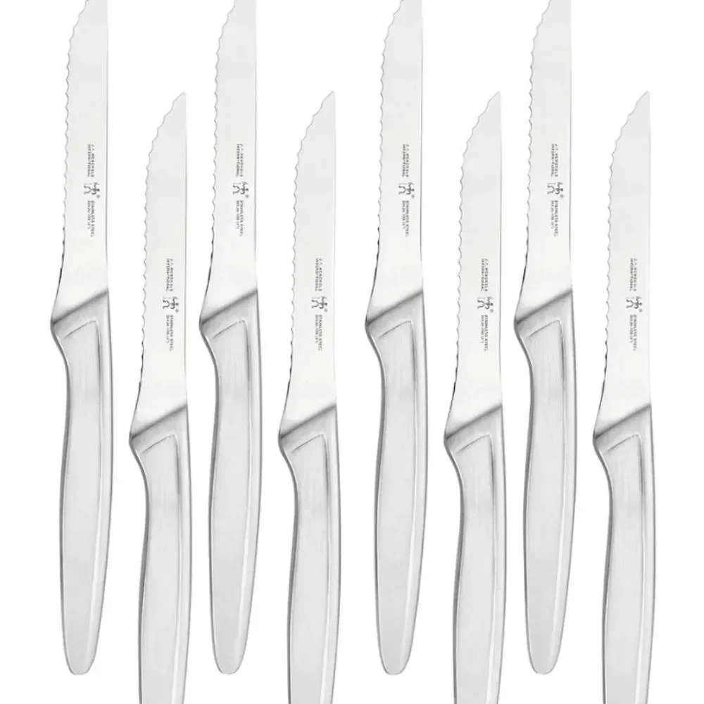 Zwilling Henckels Serrated‎ 8PC Stainless Steel Steak Knife Set